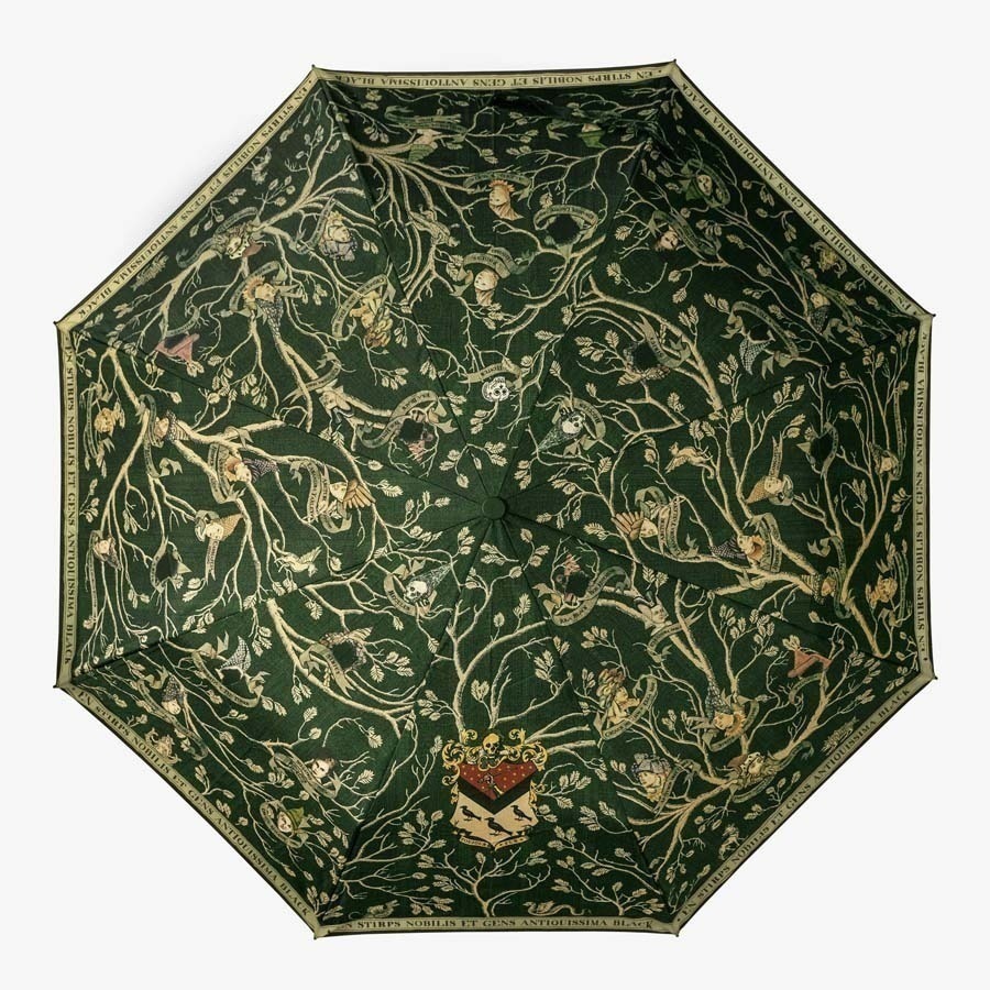 Harry Potter × MinaLima 布萊克家族樹掛毯折疊雨傘/陽傘 晴雨兩用 哈利波特-細節圖4