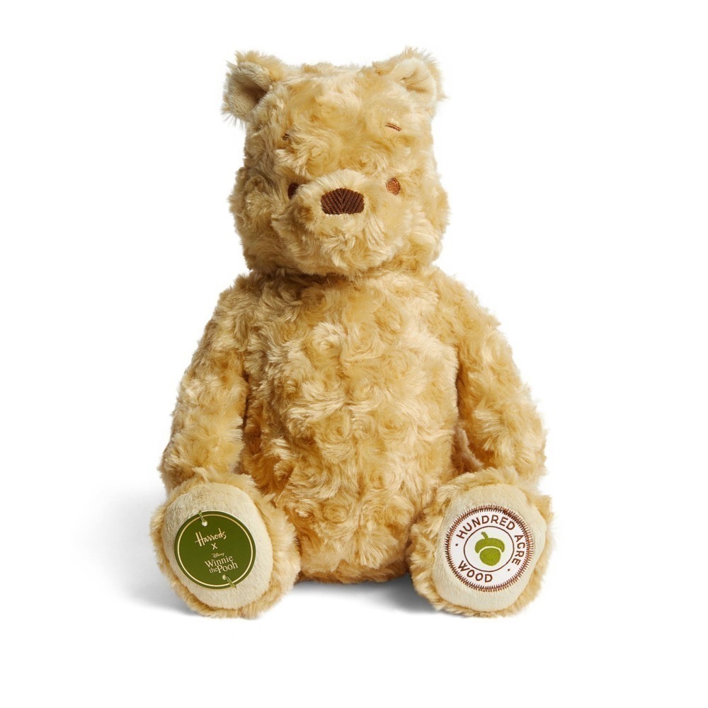 🇬🇧英國 Harrods 哈洛德x迪士尼聯名 小熊維尼泰迪熊玩偶 Disney Winnie The Pooh-細節圖8