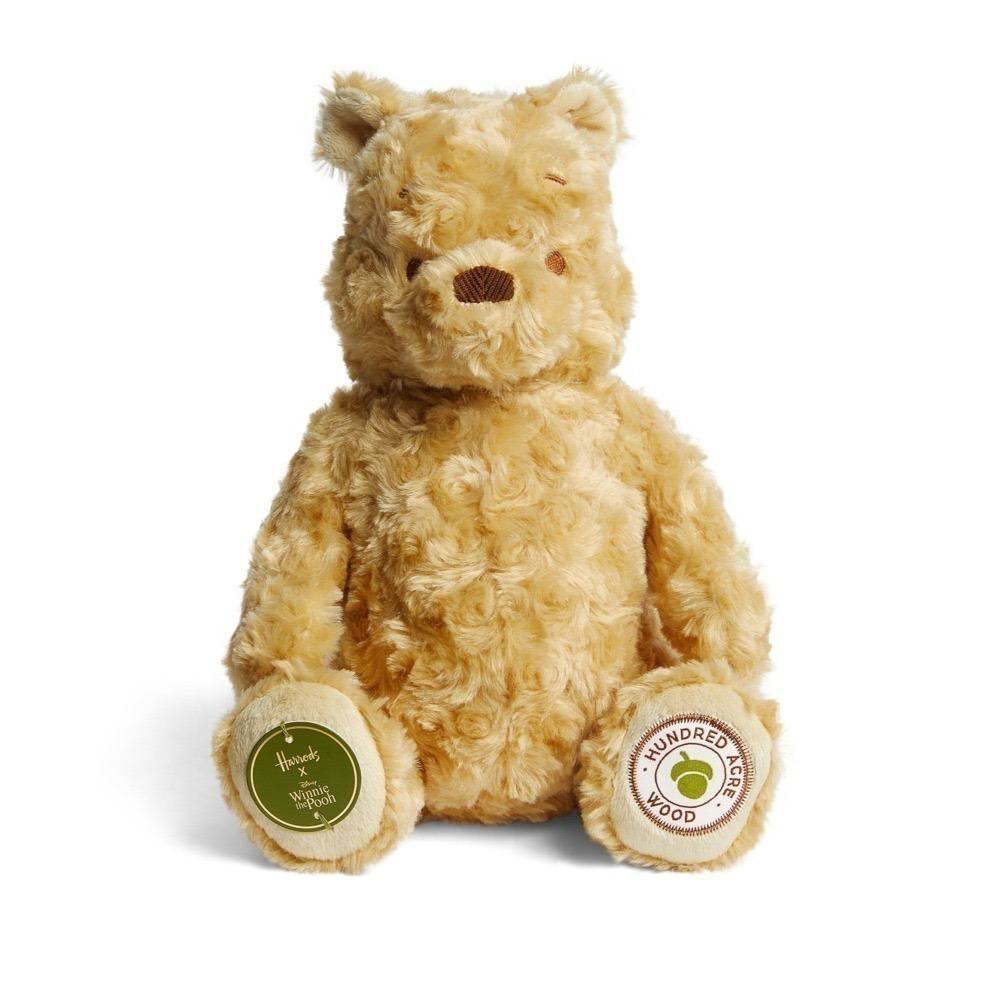 🇬🇧英國 Harrods 哈洛德x迪士尼聯名 小熊維尼泰迪熊玩偶 Disney Winnie The Pooh-細節圖8