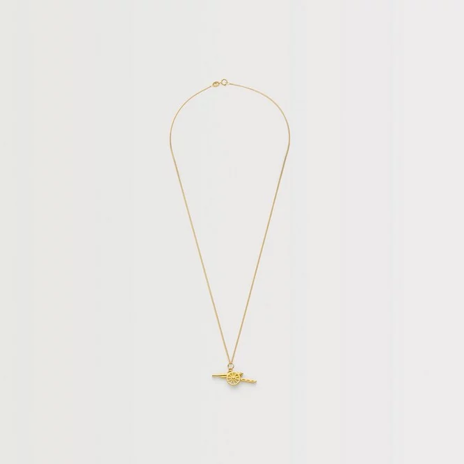 🇬🇧英國 兵工廠火砲項鍊 純銀 鍍金｜Arsenal 兵工廠足球俱樂部 槍手 阿森納 英超 足球-細節圖6