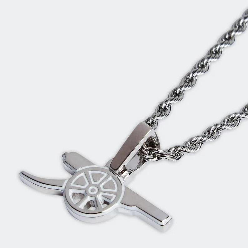 🇬🇧英國 兵工廠火砲項鍊 純銀 鍍金｜Arsenal 兵工廠足球俱樂部 槍手 阿森納 英超 足球-規格圖9