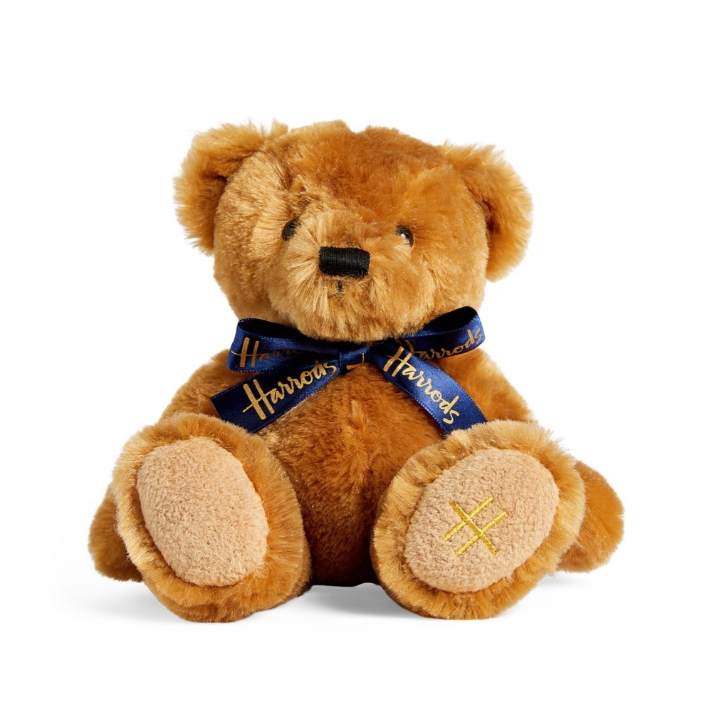 🇬🇧英國 Harrods 哈洛德提袋泰迪熊 Teddy Bear in Bag Set (15cm)-細節圖2