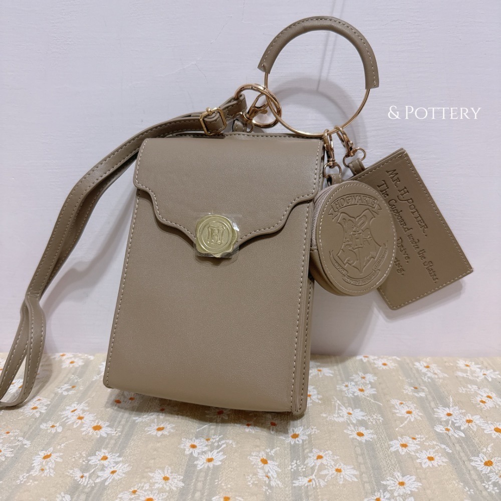 Harry Potter × my twilight 霍格華茲入學許可金屬環手提、肩背包 哈利波特聯名-細節圖7