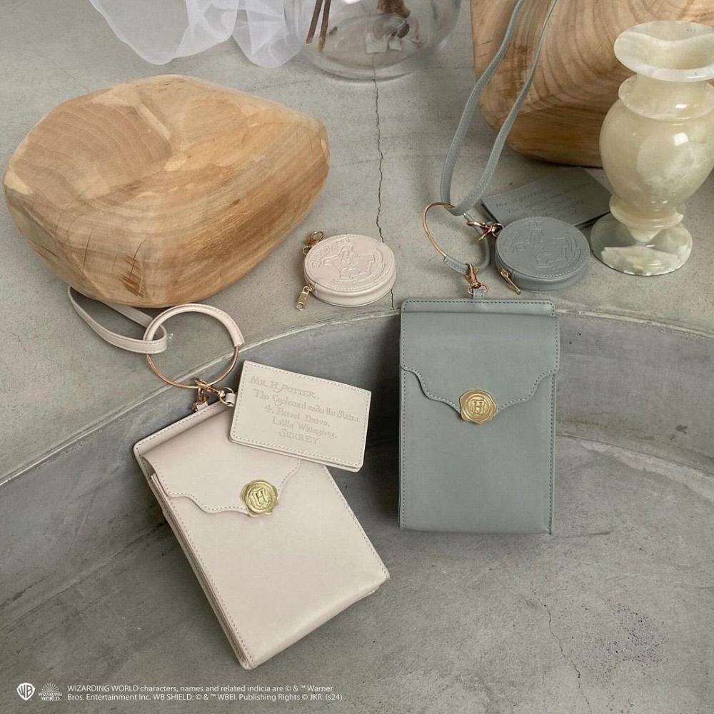 Harry Potter × my twilight 霍格華茲入學許可金屬環手提、肩背包 哈利波特聯名-細節圖2