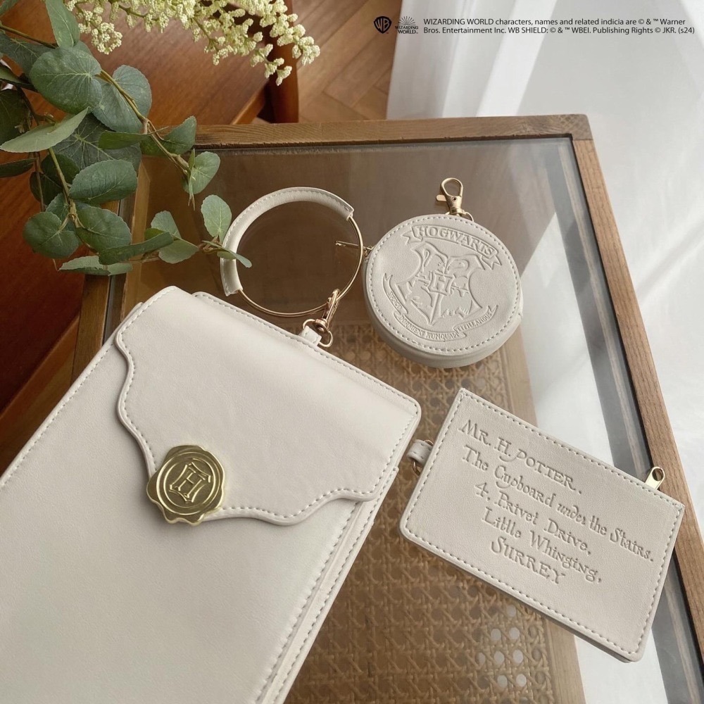 Harry Potter × my twilight 霍格華茲入學許可金屬環手提、肩背包 哈利波特聯名-細節圖6