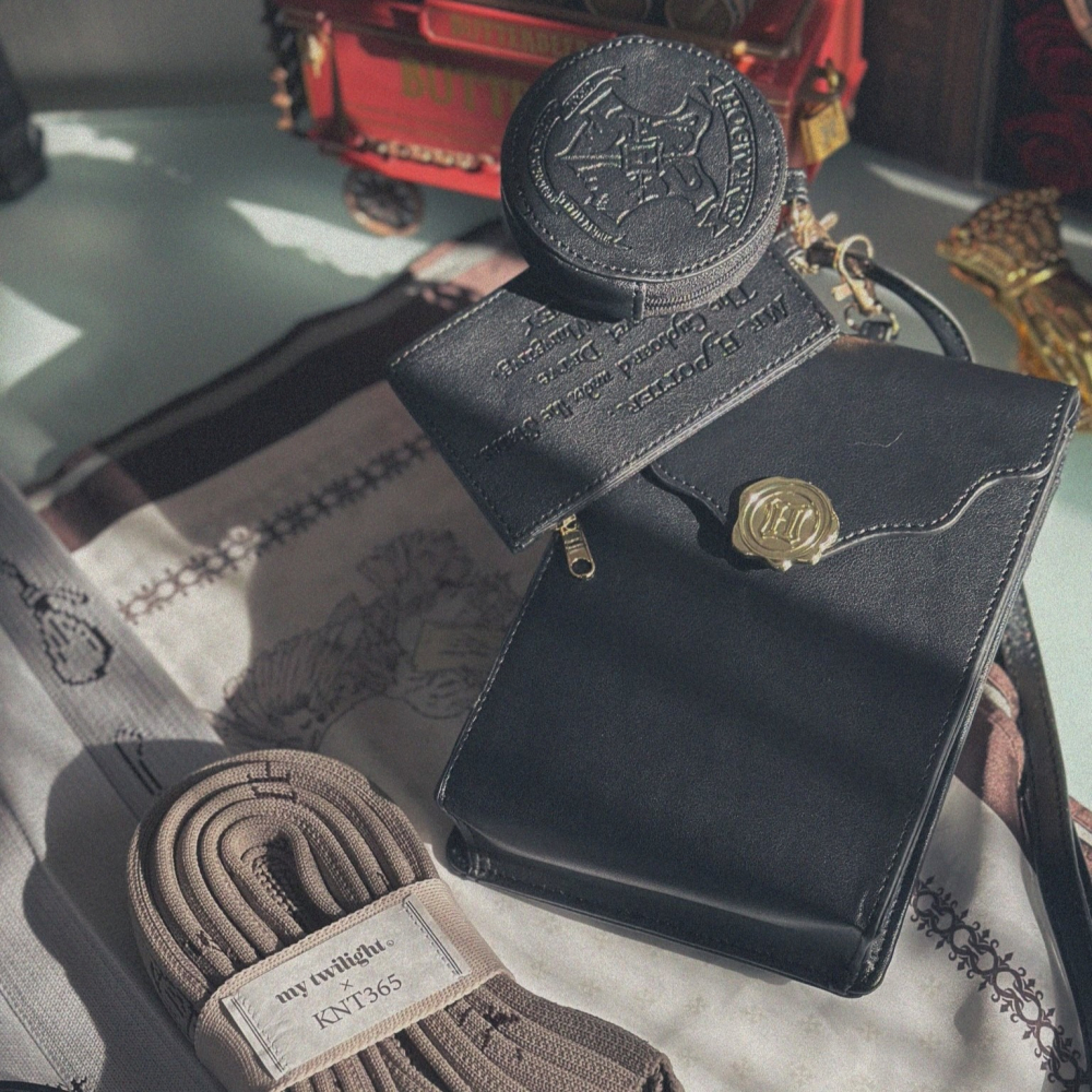 Harry Potter × my twilight 霍格華茲入學許可金屬環手提、肩背包 哈利波特聯名-細節圖10