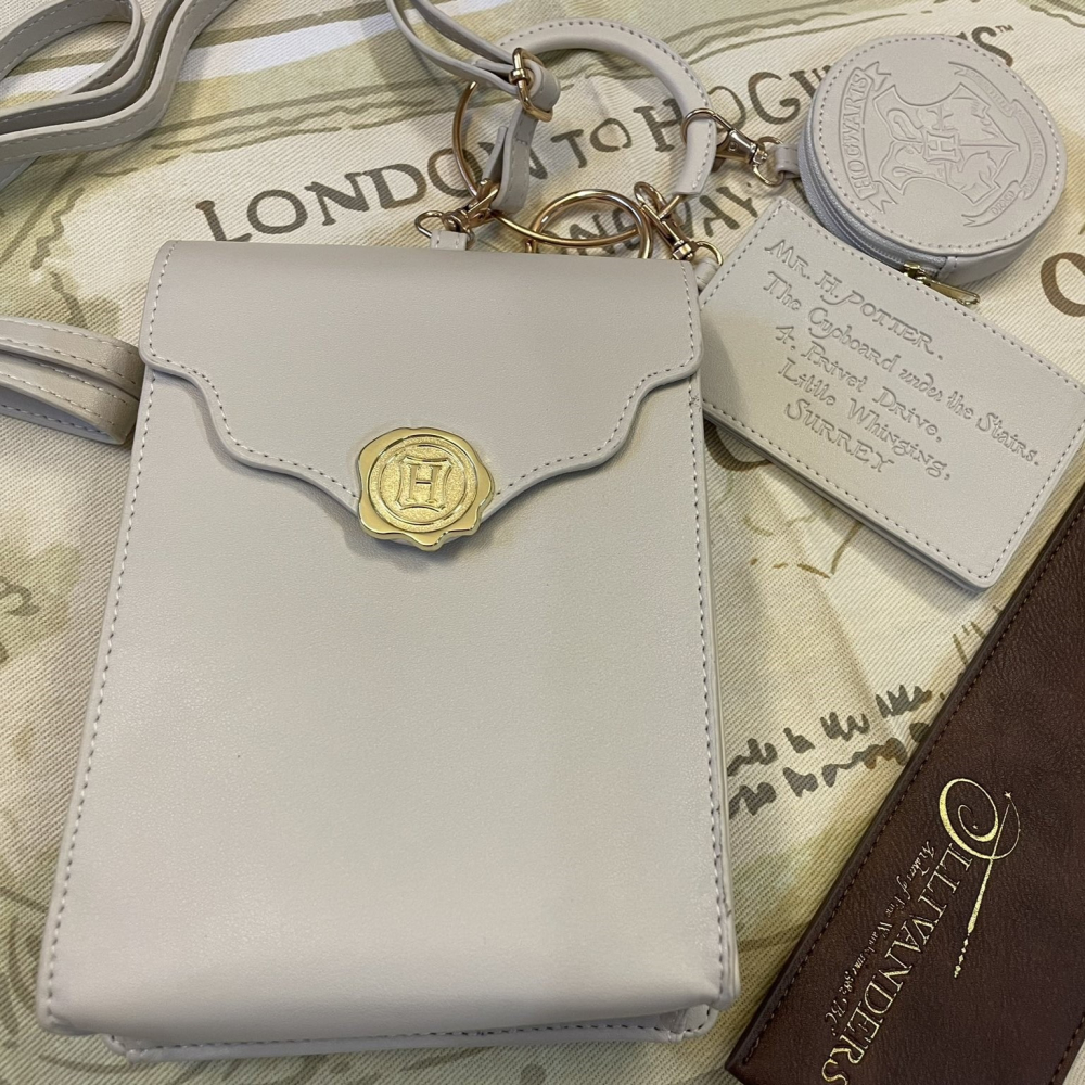 Harry Potter × my twilight 霍格華茲入學許可金屬環手提、肩背包 哈利波特聯名-細節圖11