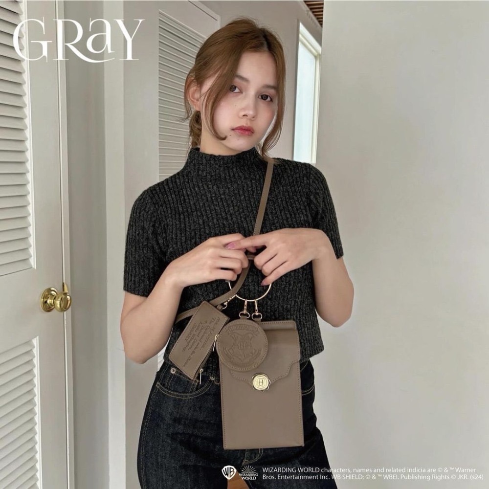 Harry Potter × my twilight 霍格華茲入學許可金屬環手提、肩背包 哈利波特聯名-規格圖11