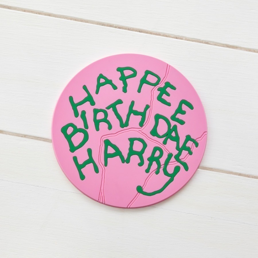 Harry Potter × Tully＇s Coffee 哈利的生日蛋糕杯墊 哈利波特-細節圖2