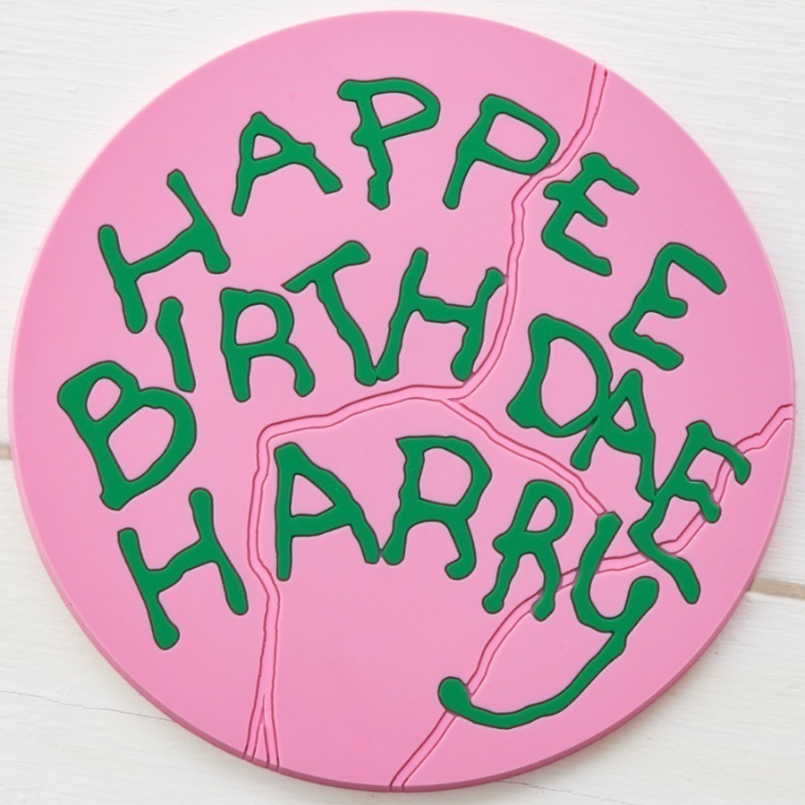Harry Potter × Tully＇s Coffee 哈利的生日蛋糕杯墊 哈利波特-細節圖4