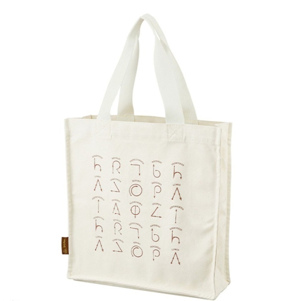 🇯🇵日本 Mahou Dokoro 哈利波特綿質托特包 魔法咒語 分靈體 生日蛋糕 Harry Potter周邊-細節圖3