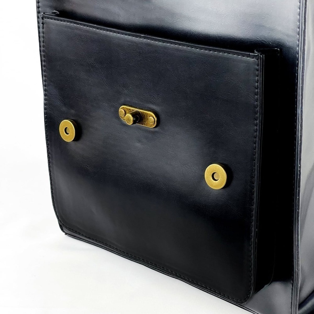 Harry Potter × Flapper 霍格華茲校徽直立劍橋後背包｜側背/斜背/劍橋包 哈利波特聯名周邊-細節圖7