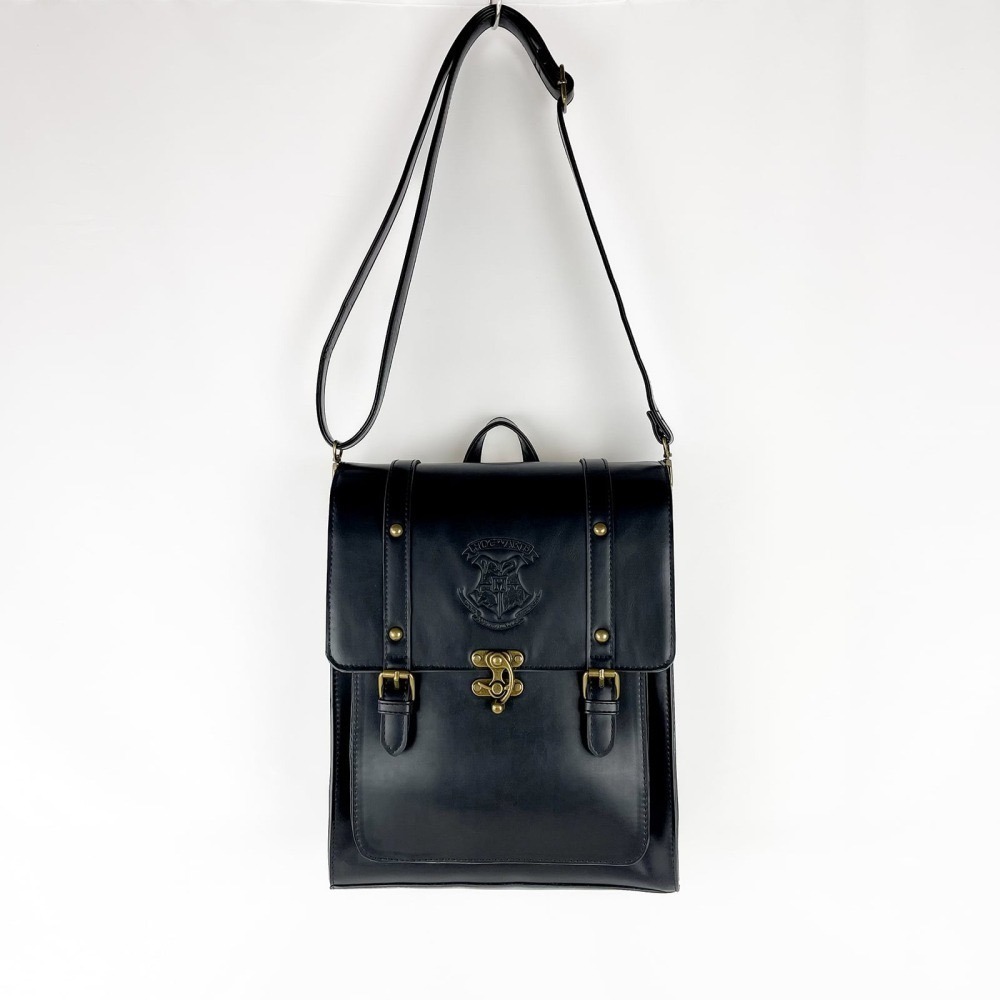 Harry Potter × Flapper 霍格華茲校徽直立劍橋後背包｜側背/斜背/劍橋包 哈利波特聯名周邊-細節圖8