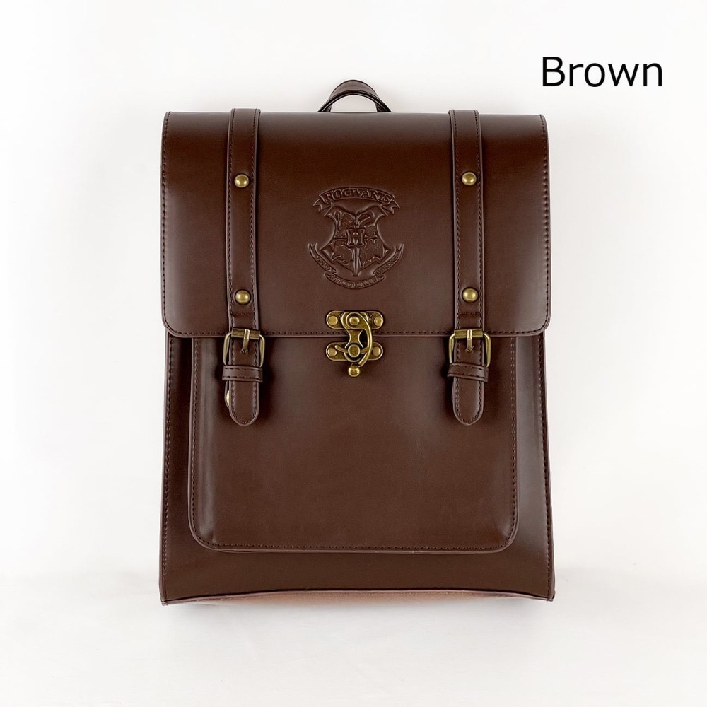 Harry Potter × Flapper 霍格華茲校徽直立劍橋後背包｜側背/斜背/劍橋包 哈利波特聯名周邊-規格圖11