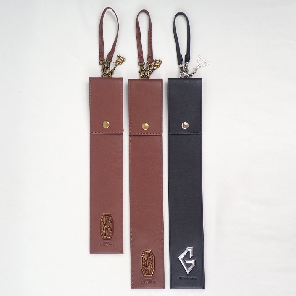 Harry Potter × Flapper 魔杖皮革套 魔杖收納袋 哈利波特 怪獸與牠們的產地 聯名周邊-規格圖11