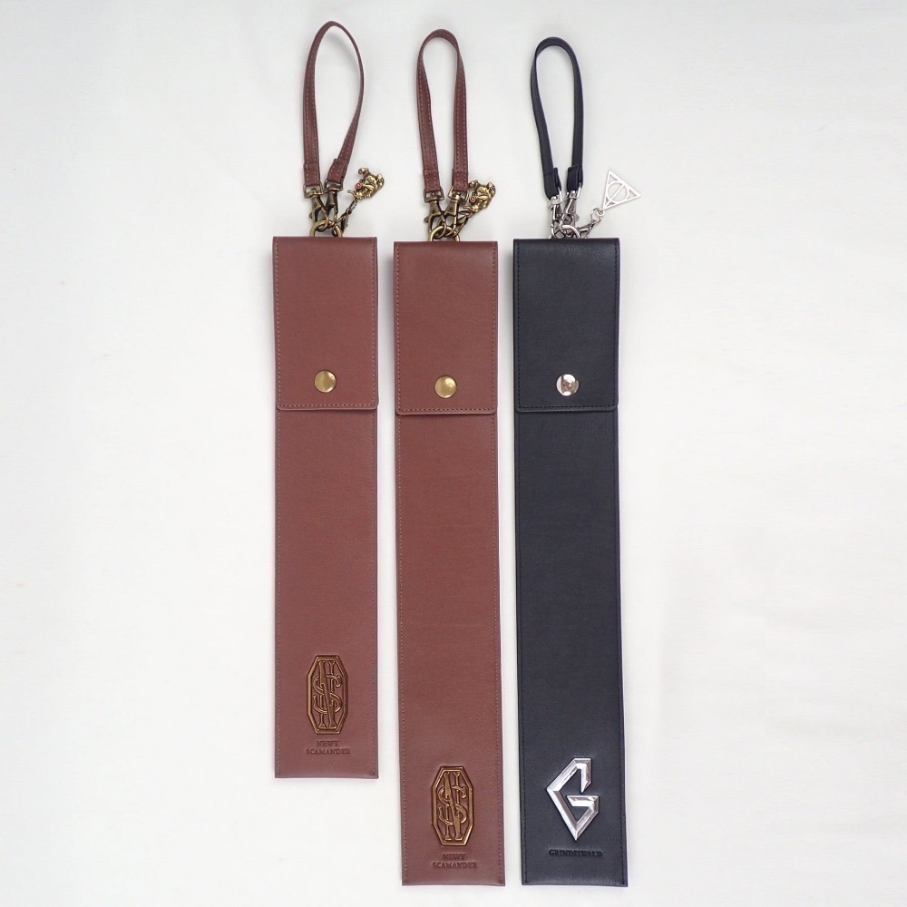 Harry Potter × Flapper 魔杖皮革套 魔杖收納袋 哈利波特 怪獸與牠們的產地 聯名周邊-規格圖11