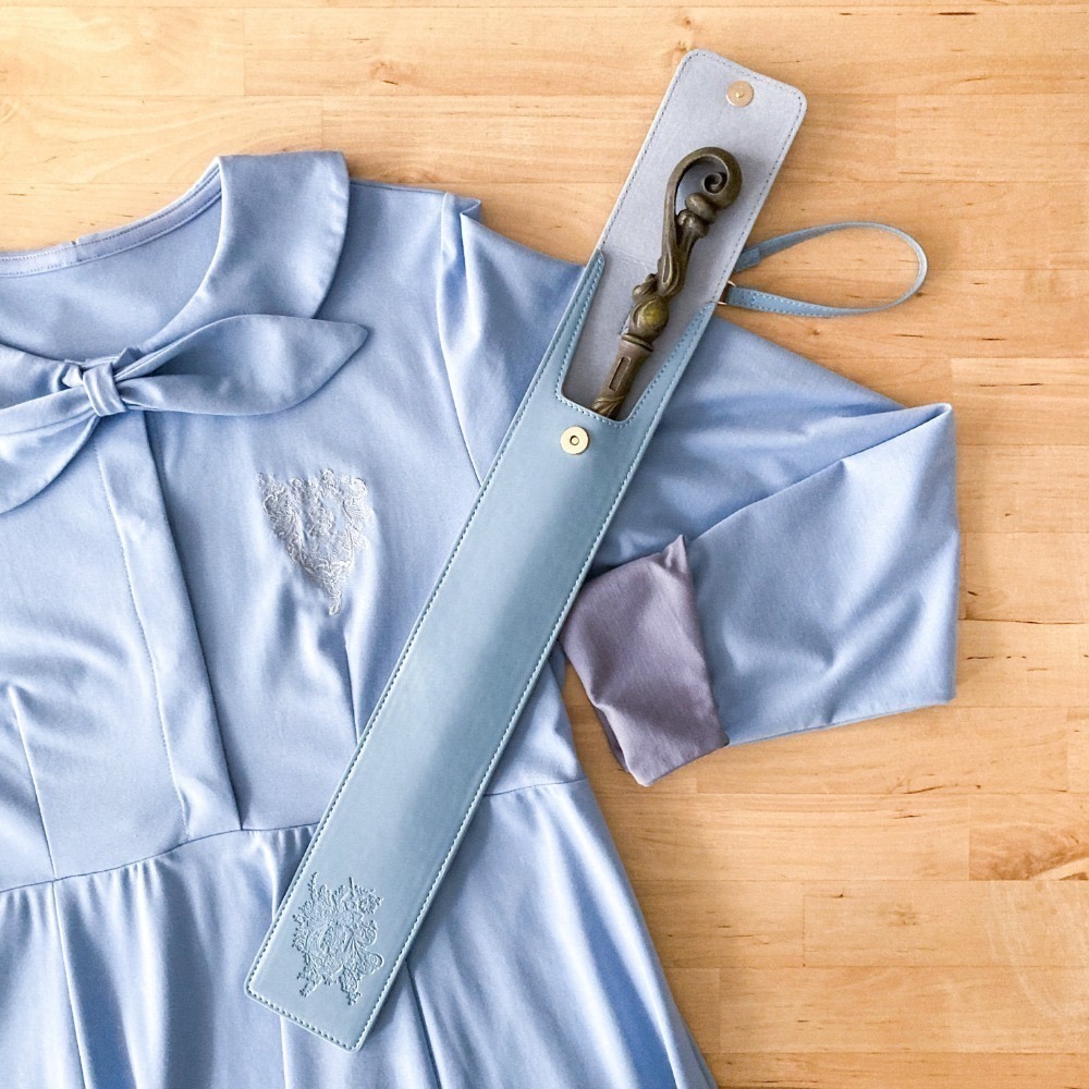 Harry Potter × Flapper 魔杖皮革套 魔杖收納袋 哈利波特 怪獸與牠們的產地 聯名周邊-規格圖11