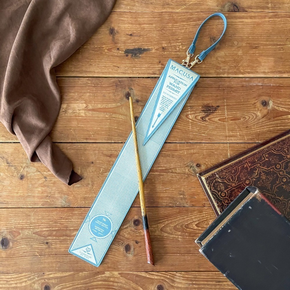 Harry Potter × Flapper 魔杖皮革套 魔杖收納袋 哈利波特 怪獸與牠們的產地 聯名周邊-規格圖11