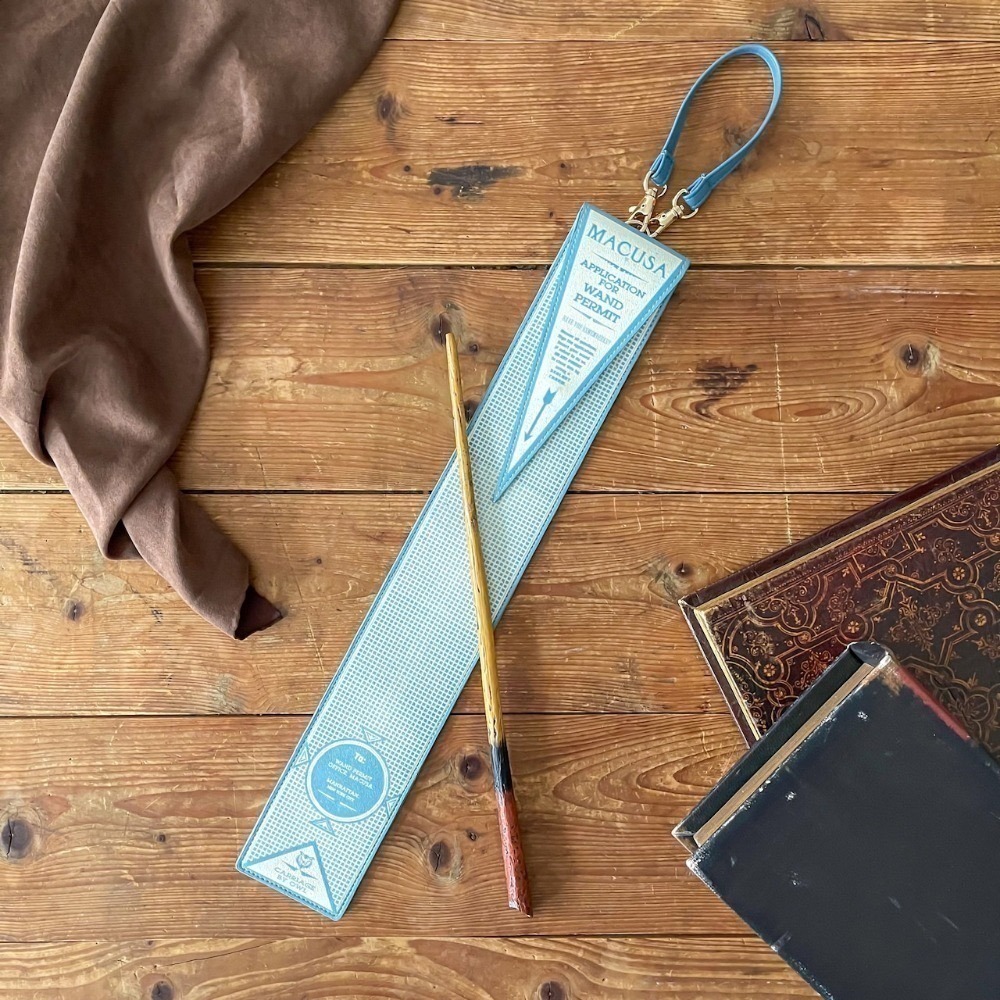 Harry Potter × Flapper 魔杖皮革套 魔杖收納袋 哈利波特 怪獸與牠們的產地 聯名周邊-規格圖11