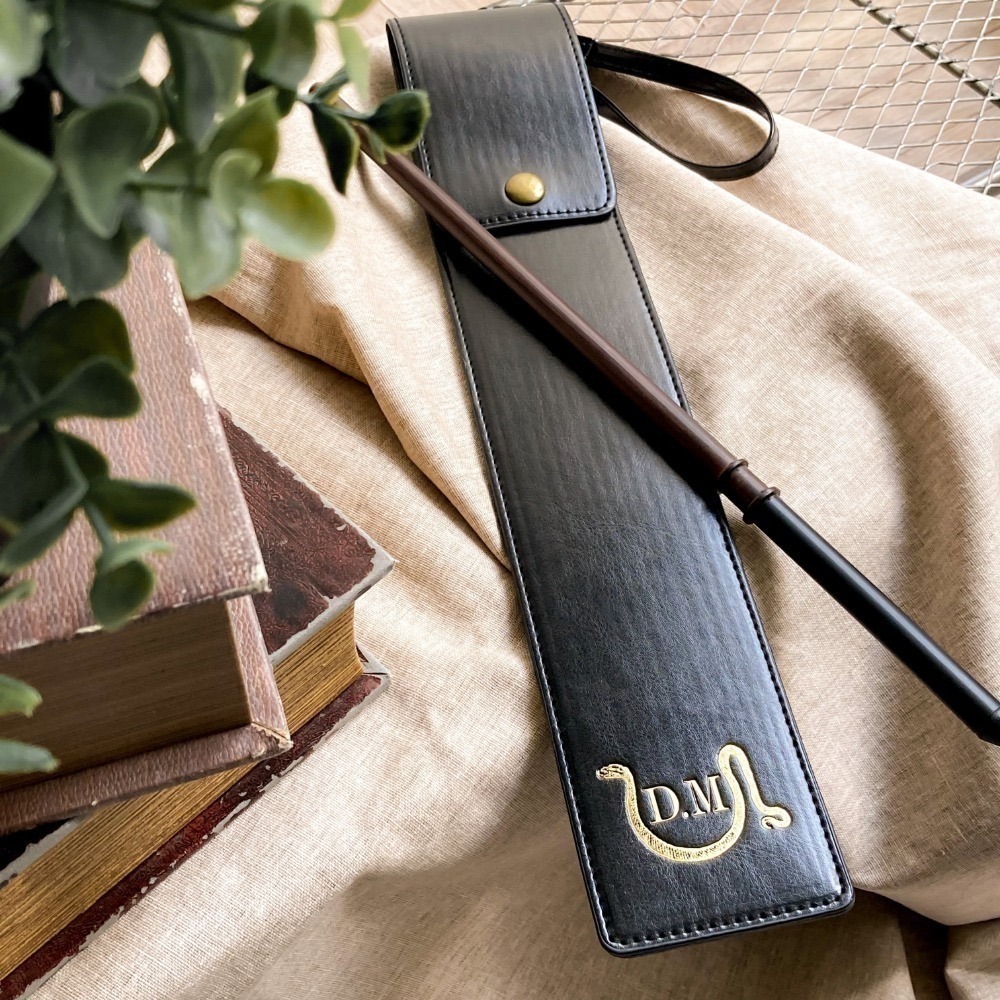 Harry Potter × Flapper 魔杖皮革套 魔杖收納袋 哈利波特 怪獸與牠們的產地 聯名周邊-規格圖11