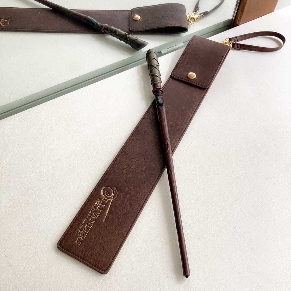 Harry Potter × Flapper 魔杖皮革套 魔杖收納袋 哈利波特 怪獸與牠們的產地 聯名周邊-規格圖11