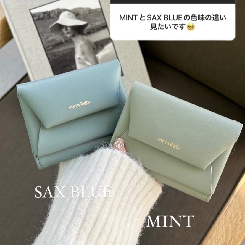 🇯🇵日本 my twilight 蓬鬆厚軟pukkuri三折皮革短夾 皮夾 錢包 小眾品牌♡不撞款~-細節圖8