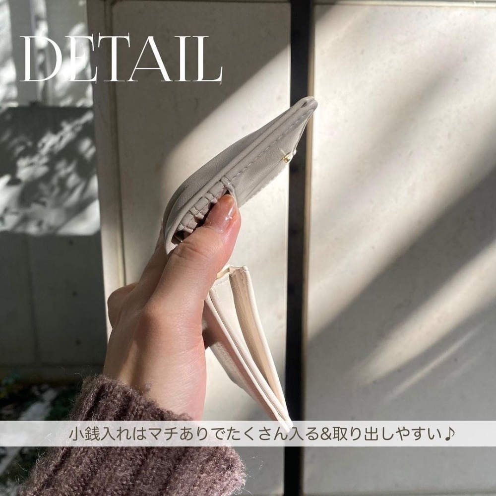 🇯🇵日本 my twilight 金屬火漆封蠟標誌褶皺雙折皮革短夾 皮夾 錢包 小眾品牌♡不撞款~-細節圖7