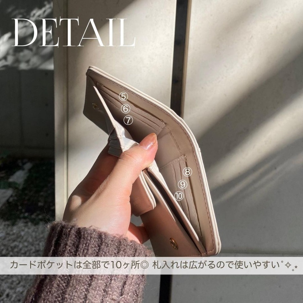 🇯🇵日本 my twilight 金屬火漆封蠟標誌褶皺雙折皮革短夾 皮夾 錢包 小眾品牌♡不撞款~-細節圖8