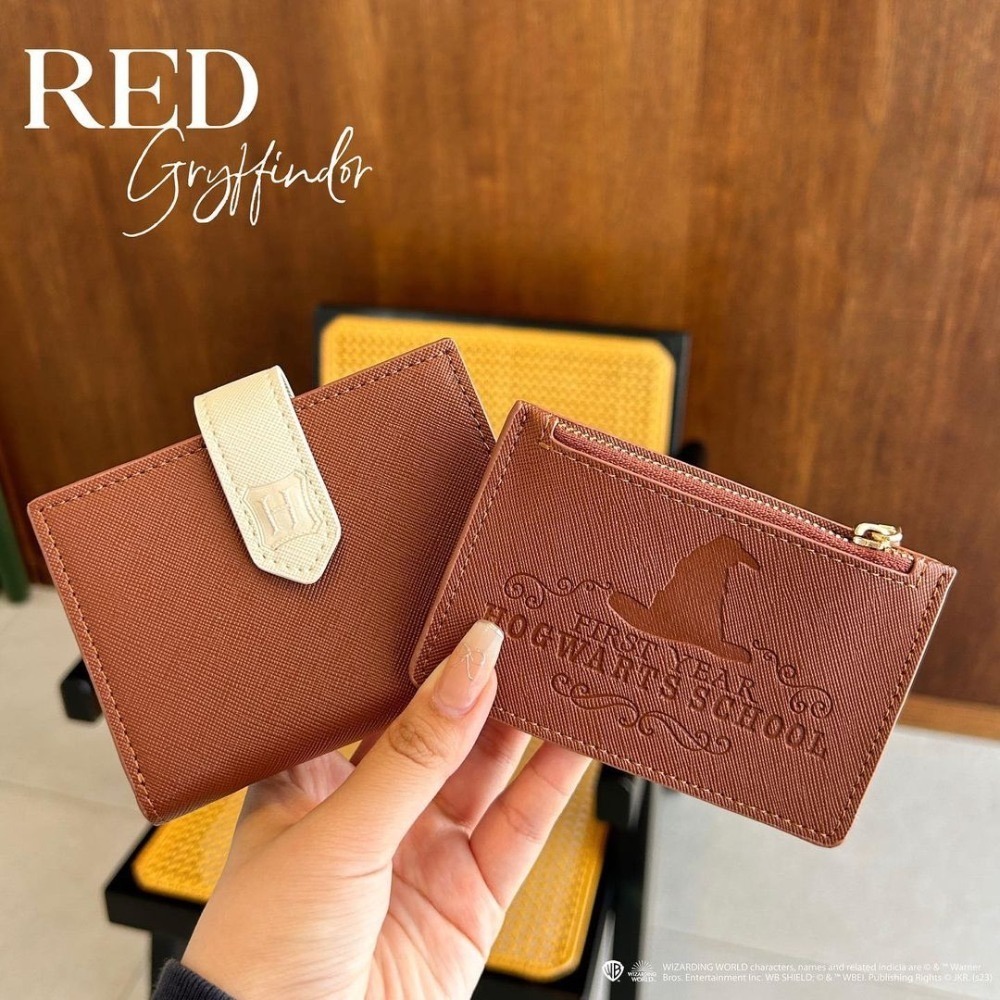 Harry Potter × my twilight 經典2way學院雙折短夾 皮夾/錢包 哈利波特聯名周邊 霍格華茲-規格圖11
