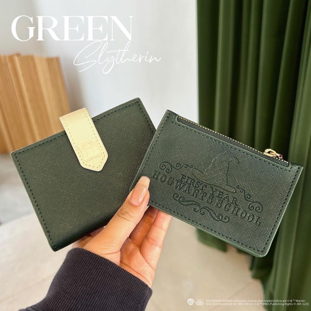 Harry Potter × my twilight 經典2way學院雙折短夾 皮夾/錢包 哈利波特聯名周邊 霍格華茲-規格圖11