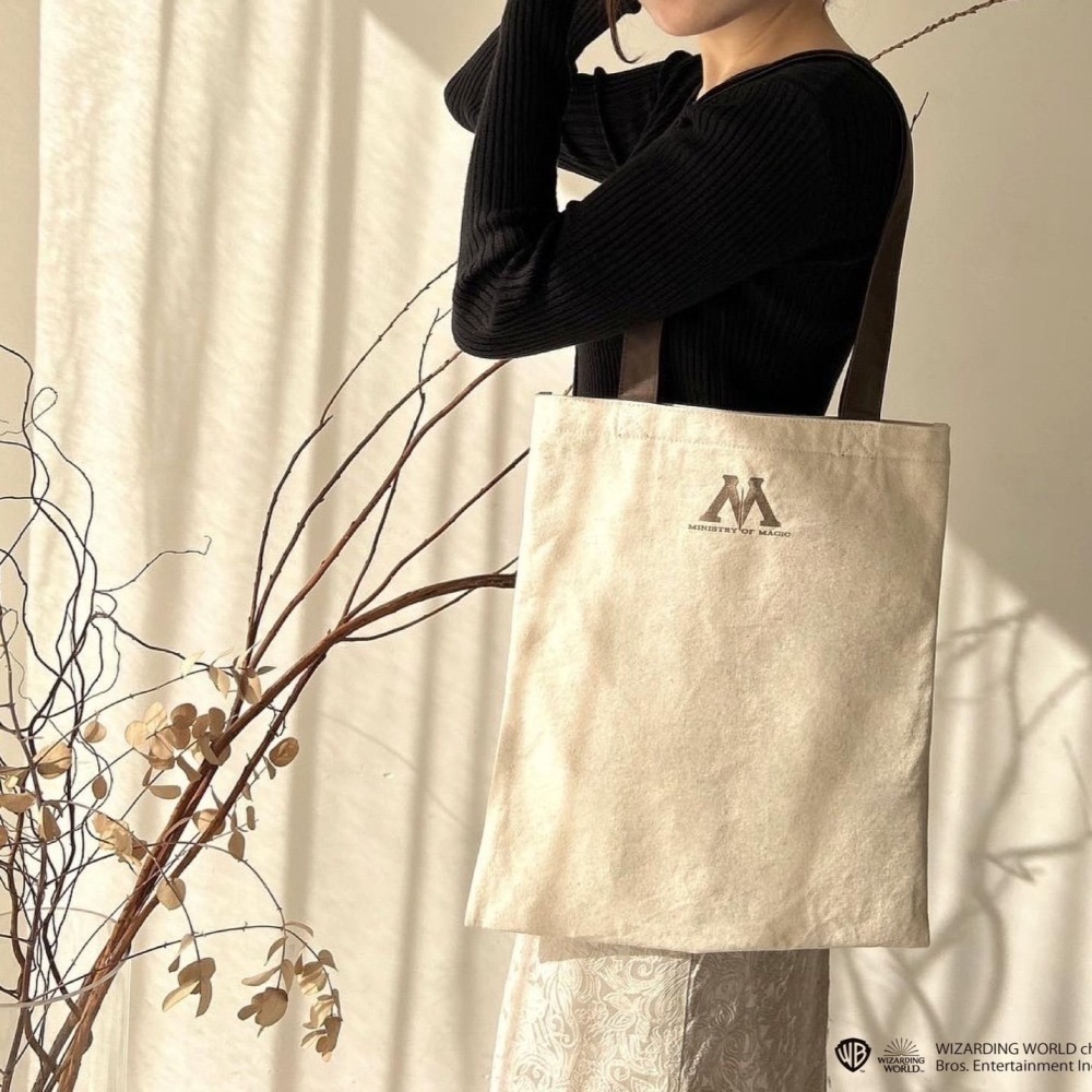 Harry Potter × my twilight 哈利波特帆布綿托特包 鄧不利多軍隊 第33號教育章程-細節圖3