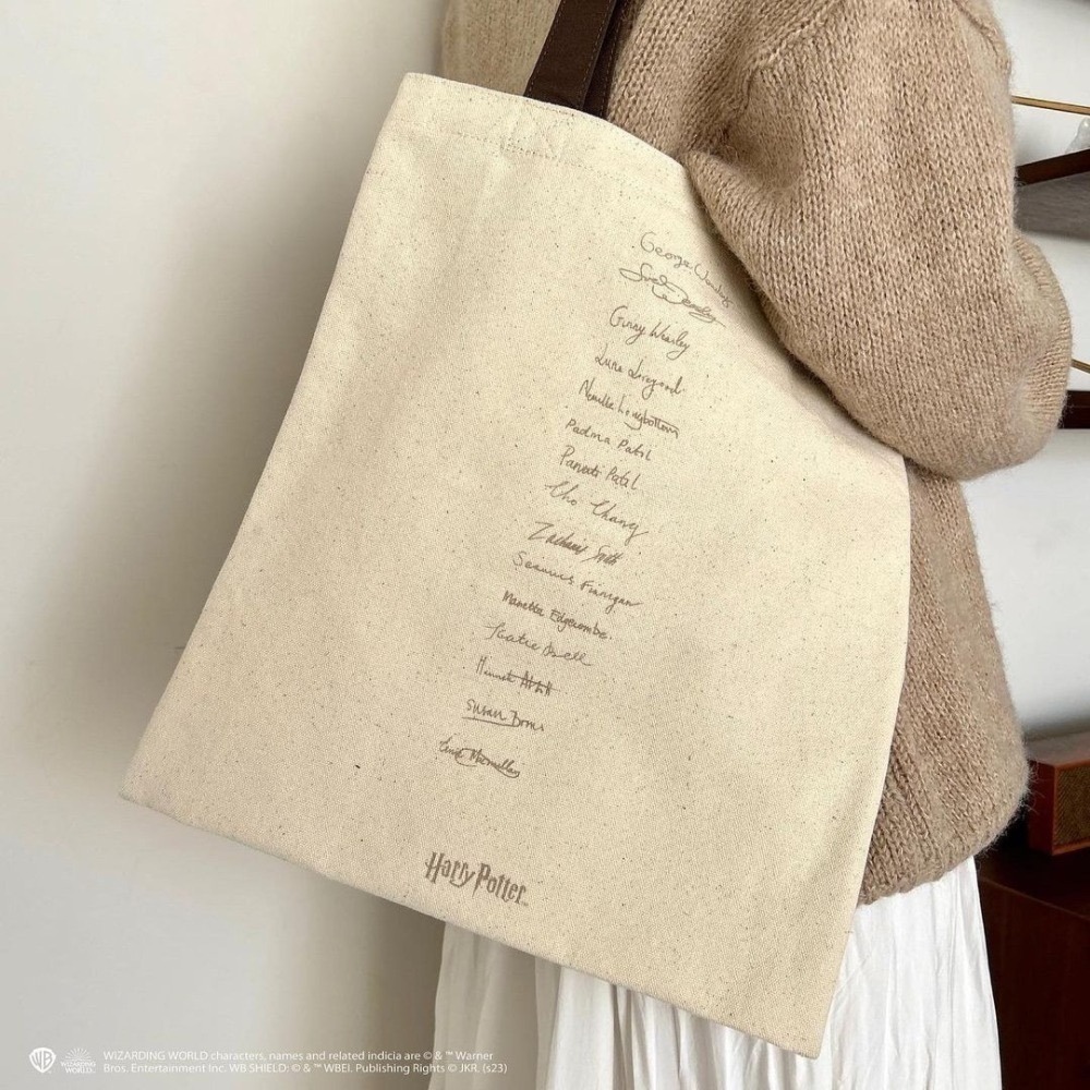 Harry Potter × my twilight 哈利波特帆布綿托特包 鄧不利多軍隊 第33號教育章程-細節圖5