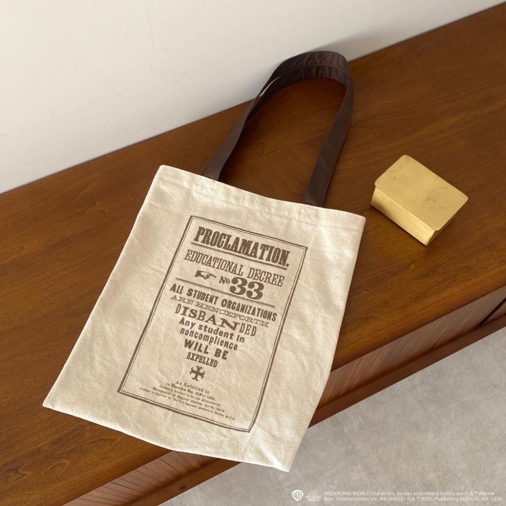 Harry Potter × my twilight 哈利波特帆布綿托特包 Harry Potter周邊-規格圖7