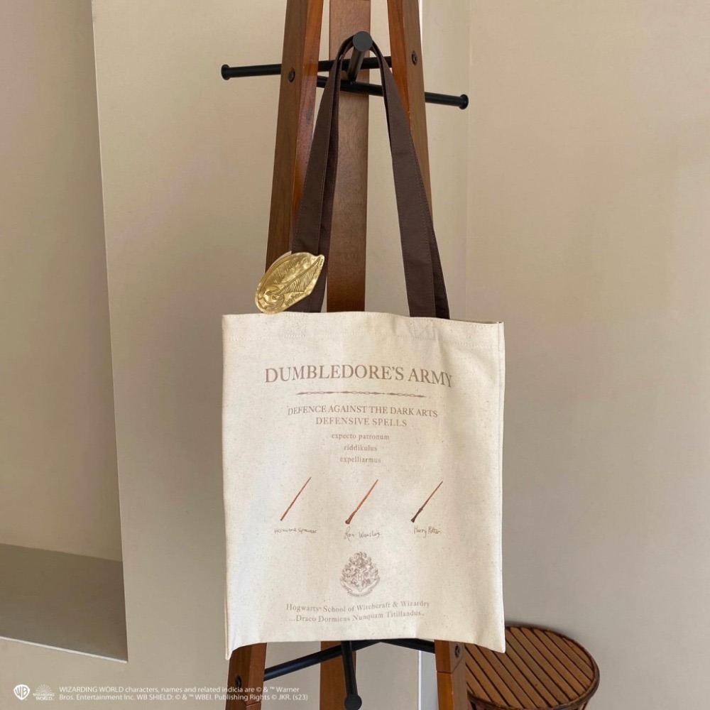 Harry Potter × my twilight 哈利波特帆布綿托特包 鄧不利多軍隊 第33號教育章程-規格圖7