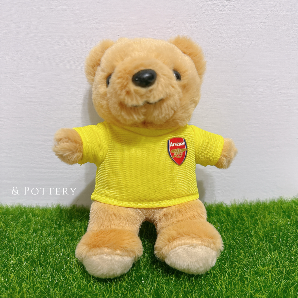 🔥現 Arsenal 日本限定🇯🇵 兵工廠球衣背號小熊玩偶鑰匙圈 吊飾娃娃 槍手 阿森納 英超 足球俱樂部-細節圖5