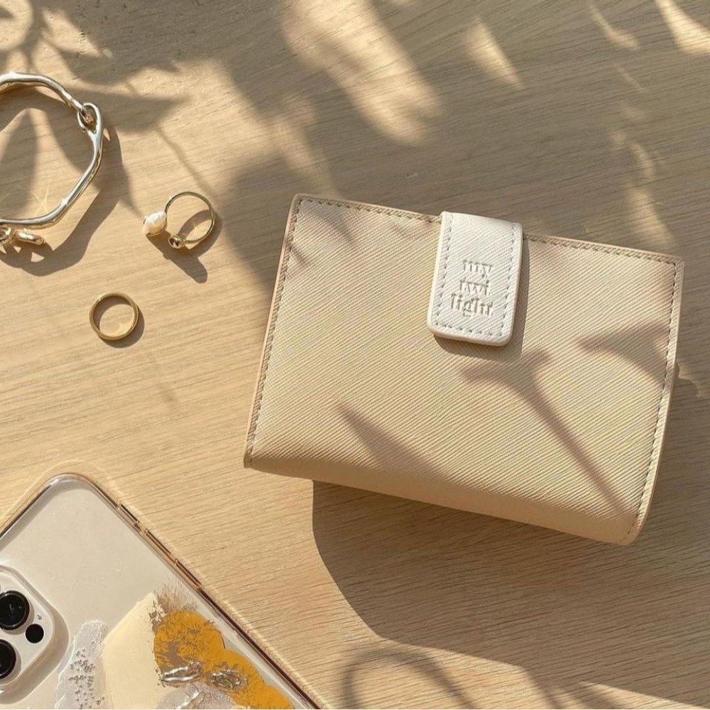 🇯🇵日本 my twilight 經典2way雙折皮革短夾 可拆式卡夾 皮夾/錢包 小眾品牌♡不撞款~-細節圖11
