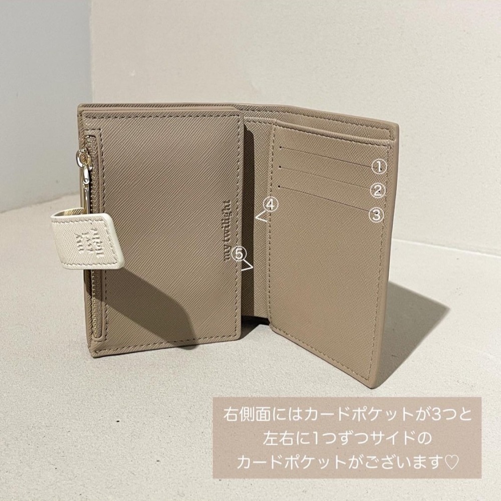 🇯🇵日本 my twilight 經典2way雙折皮革短夾 可拆式卡夾 皮夾/錢包 小眾品牌♡不撞款~-細節圖3