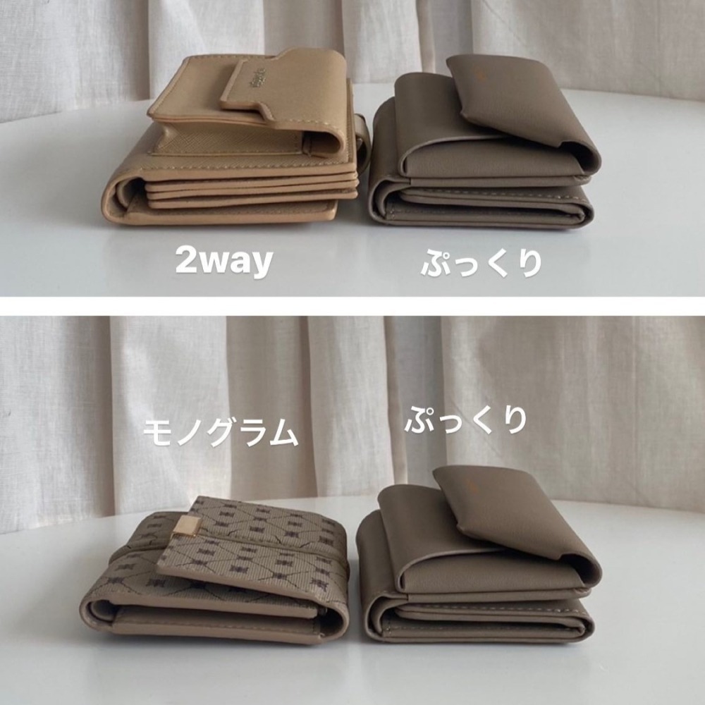 🇯🇵日本 my twilight 經典2way雙折皮革短夾 可拆式卡夾 皮夾/錢包 小眾品牌♡不撞款~-細節圖7