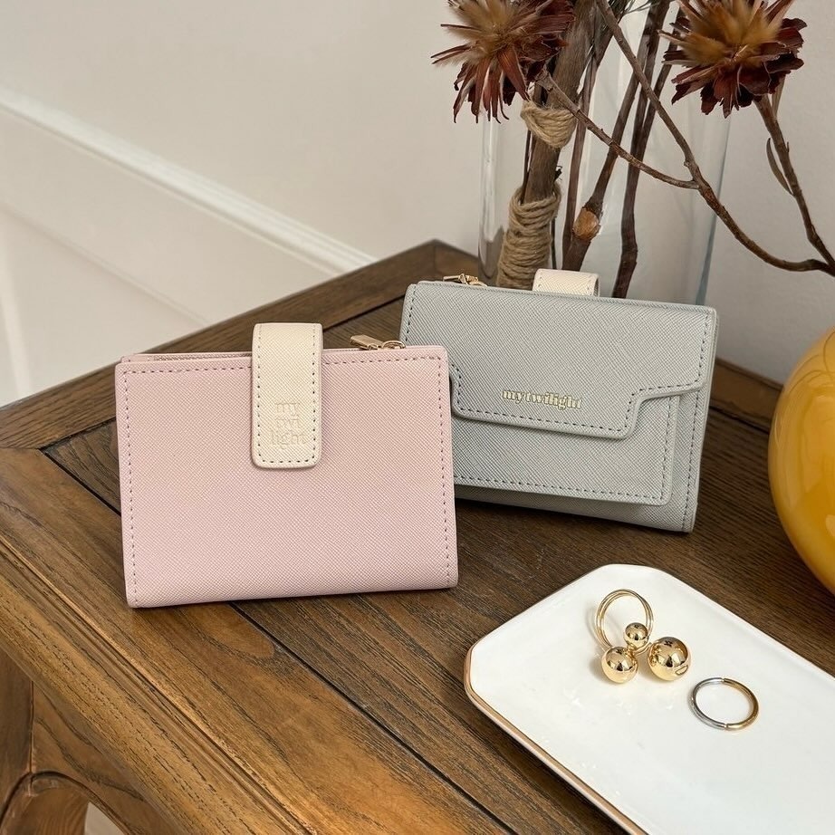 🇯🇵日本 my twilight 經典2way雙折皮革短夾 可拆式卡夾 皮夾/錢包 小眾品牌♡不撞款~-細節圖10