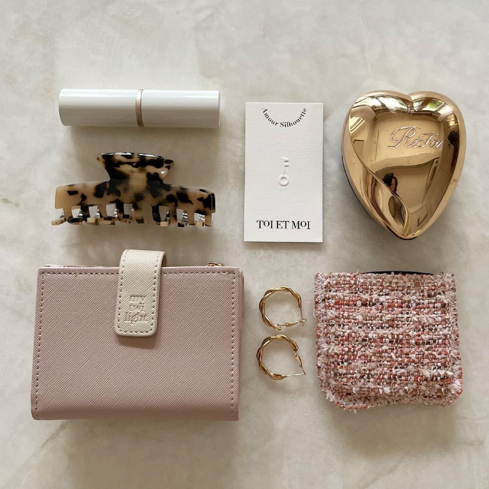 🇯🇵日本 my twilight 經典2way雙折皮革短夾 可拆式卡夾 皮夾/錢包 小眾品牌♡不撞款~-規格圖11