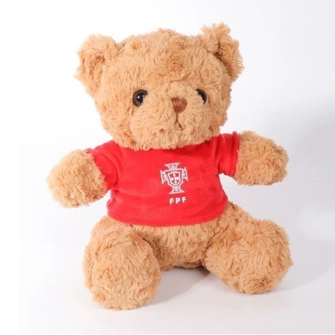 🇵🇹葡萄牙國家足球隊 球衣背號泰迪熊玩偶 C羅 佩佩 B費 B席 菲利克斯 萊昂 足球 絨毛娃娃-細節圖9