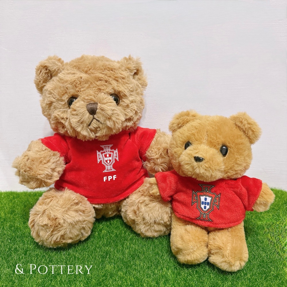 🇵🇹葡萄牙國家足球隊 球衣背號小熊玩偶鑰匙圈 吊飾娃娃 C羅 佩佩 B費 B席 菲利克斯 萊昂 足球-細節圖5