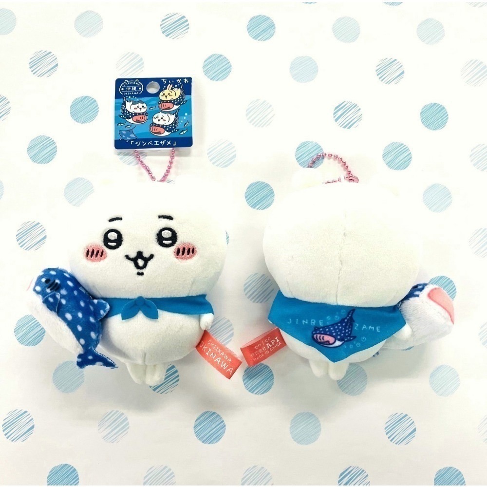 🇯🇵日本 吉伊卡哇 沖繩限定吊飾娃娃🐋鯨鯊 吉伊 小八 ちいかわ chiikawa 地區限定娃 玩偶-規格圖2