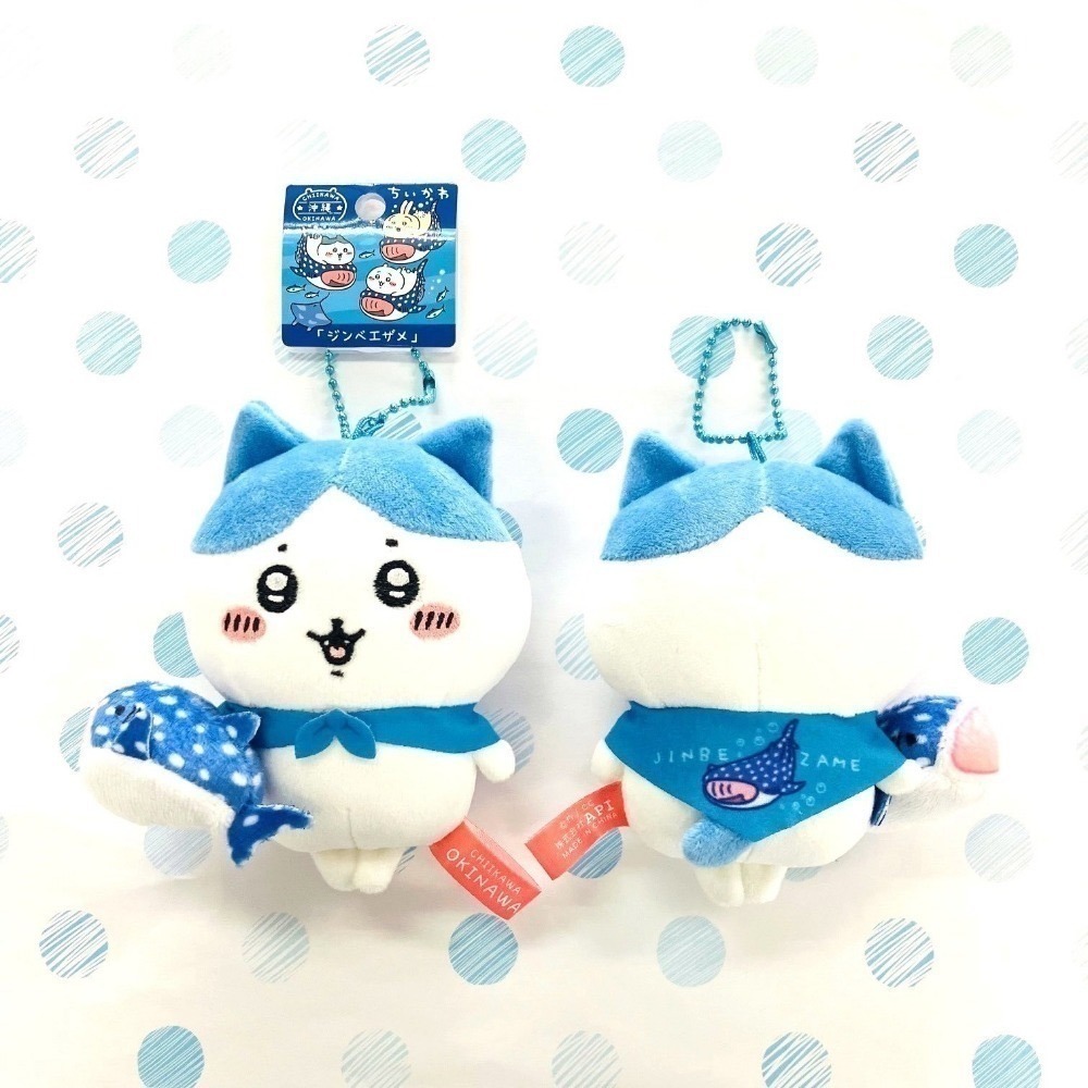 🇯🇵日本 吉伊卡哇 沖繩限定吊飾娃娃🐋鯨鯊 吉伊 小八 ちいかわ chiikawa 地區限定娃 玩偶-規格圖2