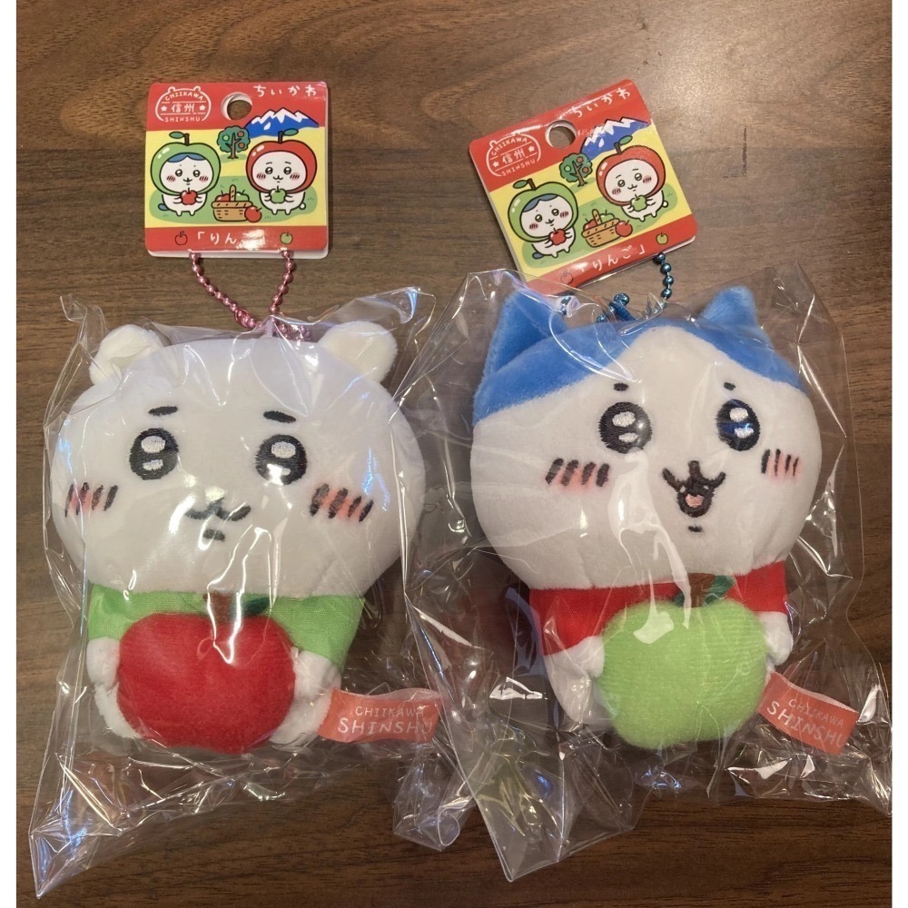 🇯🇵日本 吉伊卡哇 信州限定吊飾娃娃🍎蘋果 吉伊 小八  長野縣 ちいかわ chiikawa 玩偶-細節圖3