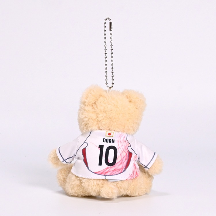 🇯🇵日本國家足球隊 球衣背號小熊玩偶 吊飾娃娃 Samurai Blue 藍武士 三笘薰 富安健洋 遠藤航 久保建英-細節圖5