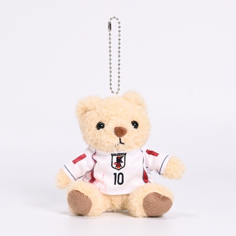 🇯🇵日本國家足球隊 球衣背號小熊玩偶 吊飾娃娃 Samurai Blue 藍武士 三笘薰 富安健洋 遠藤航 久保建英-細節圖4