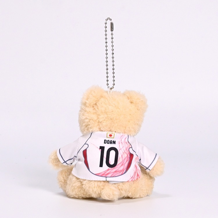 🇯🇵日本國家足球隊 球衣背號小熊玩偶 吊飾娃娃 Samurai Blue 藍武士 三笘薰 富安健洋 遠藤航 久保建英-細節圖5