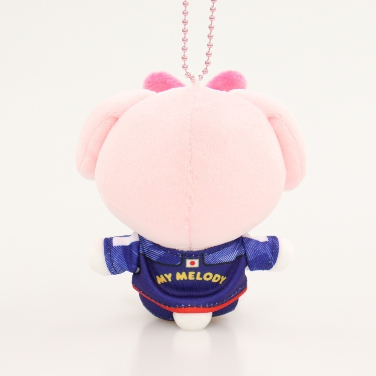 🇯🇵日本國家女子足球隊 × Sanrio 三麗鷗聯名球衣玩偶 吊飾娃娃 大耳狗 布丁狗 美樂蒂 酷洛米 日本女足-細節圖3