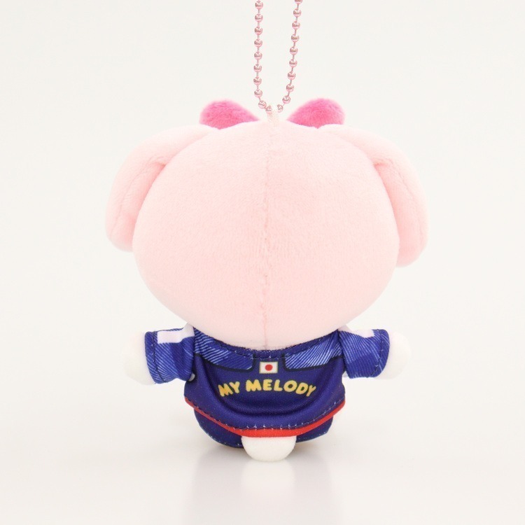 🇯🇵日本國家女子足球隊 × Sanrio 三麗鷗聯名球衣玩偶 吊飾娃娃 大耳狗 布丁狗 美樂蒂 酷洛米 日本女足-細節圖3